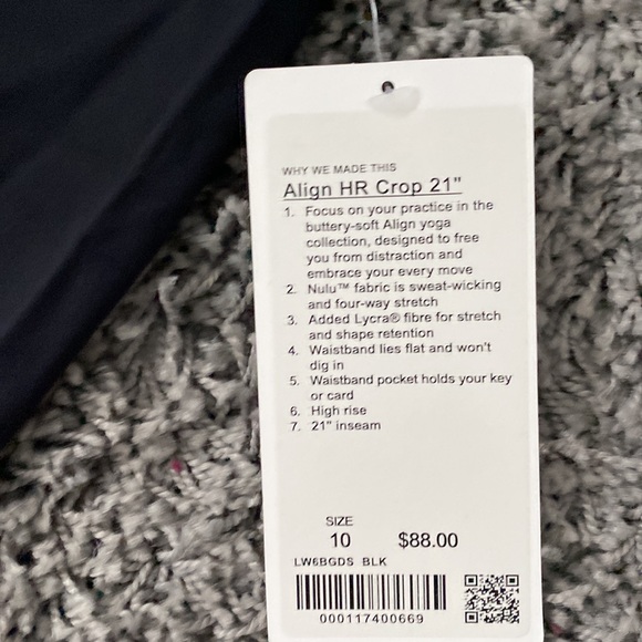 Lululemon black leggings - Picture 3 of 4